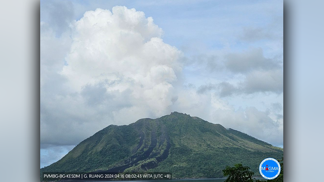 Indonesia's National Agency for Disaster Countermeasure, known as BNPB, has reported that the volcano on Ruang island, located about 62 miles from the provincial capital Manado, has erupted multiple times since Tuesday, emitting lava and ash clouds into the sky.