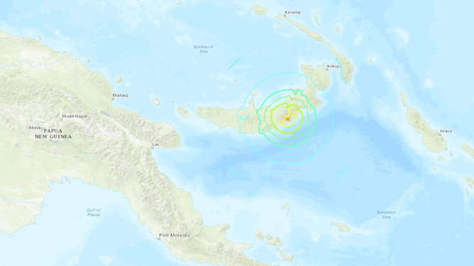 Strong earthquake rattles Papua New Guinea | Fox Weather