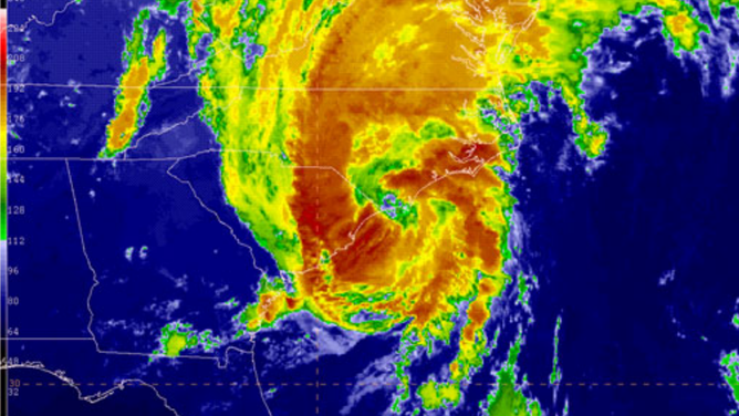 Hurricane Isaias satellite