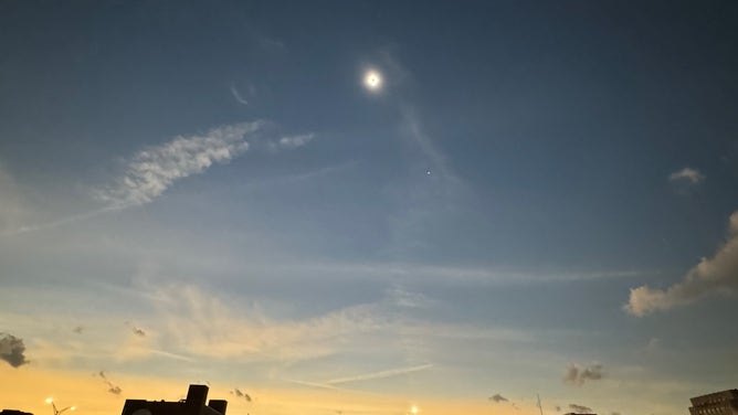 Middletown, Ohio solar eclipse