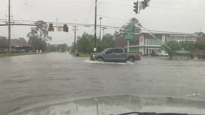 Flash Flooding in Slidell, Louisiana