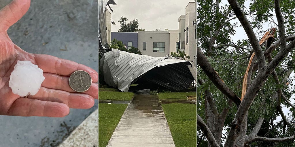 Severe storms turn deadly in Louisiana as tornadoes, winds, hail rake ...
