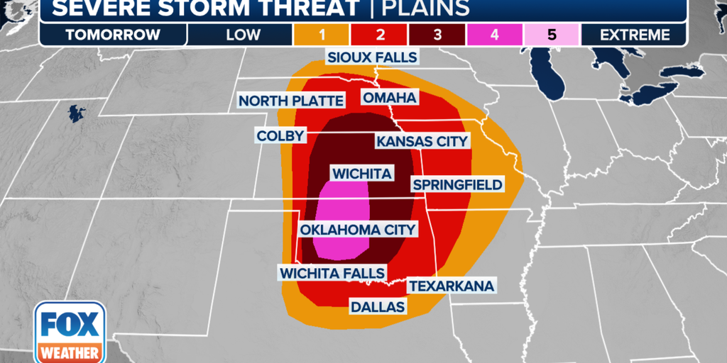 More severe weather to target Plains this week | Fox Weather