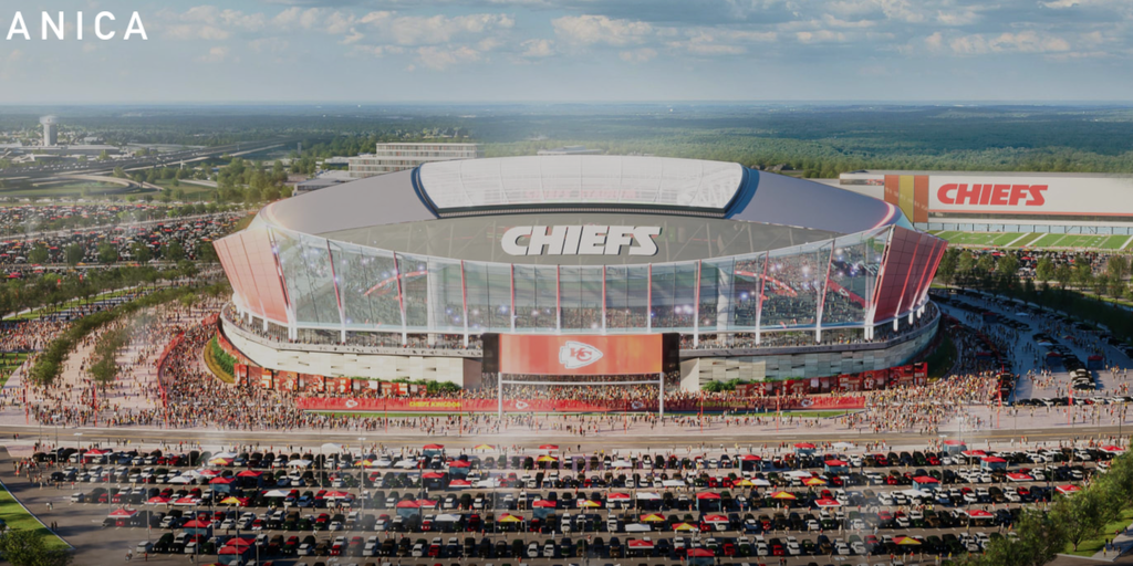 Kansas City Chiefs to move to new state-of-the-art domed stadium in Kansas