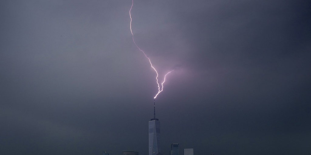 NYC’s World Trade Center Struck by Lightning in Severe Thunderstorms, Resulting in One Injury
