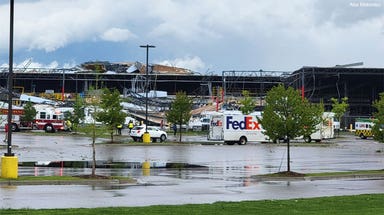 FedEx facility damaged in Michigan as tornadoes reported across Midwest