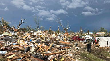 Tornadoes cause destruction in Iowa as deadly storms race across state