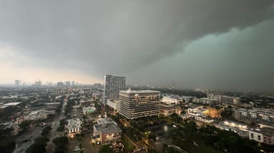 Houston metro rocked by 100 mph wind that left 4 dead and over 1 million without power