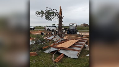 Rare ‘backward-spinning’ tornado among twisters wreaking havoc in Oklahoma Tuesday