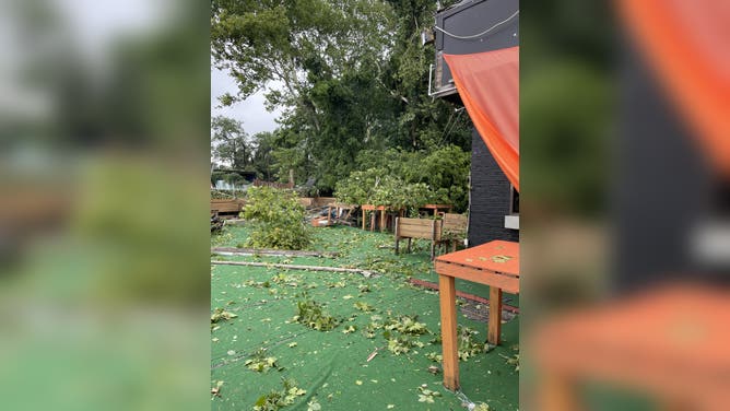Houston restaurant damage