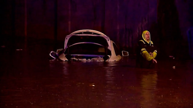 Parts of Indianapolis experienced severe flash flooding on Wednesday morning due to heavy rainfall, leading to multiple vehicles being submerged in the water.