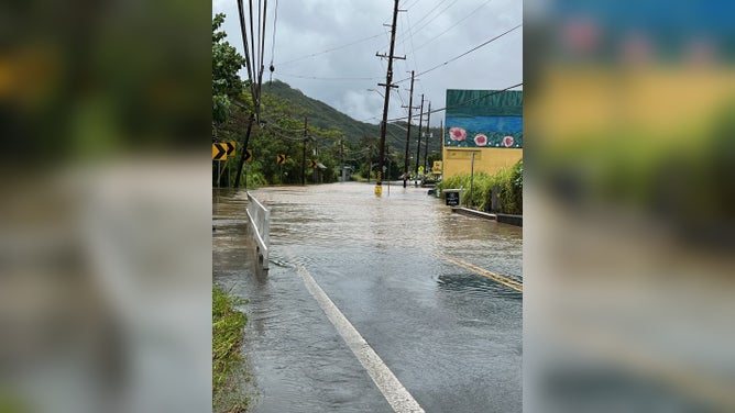 Flooding and mudslides in Hawaii