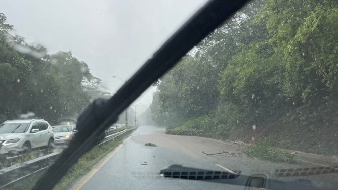 Flooding and mudslides in Hawaii