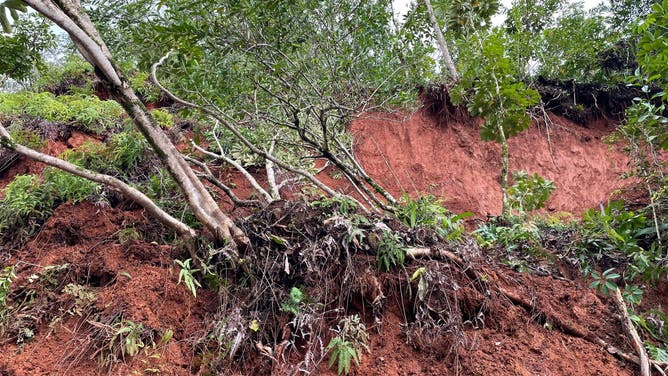 Flooding and mudslides in Hawaii