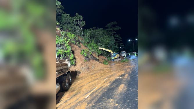 Flooding and mudslides in Hawaii