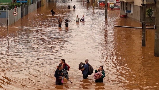 BRAZIL-WEATHER-FLOODS