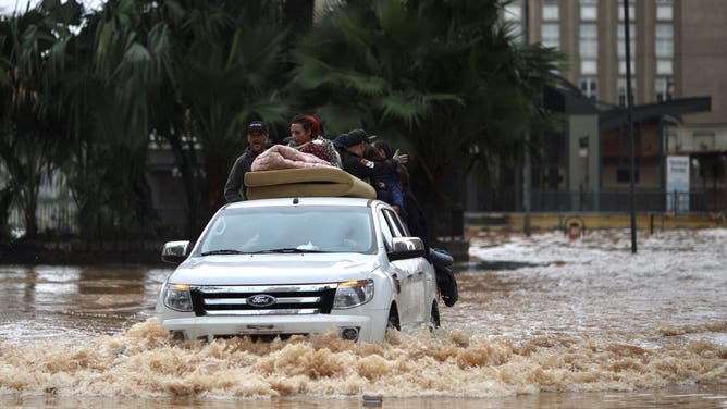 BRAZIL-WEATHER-FLOODS