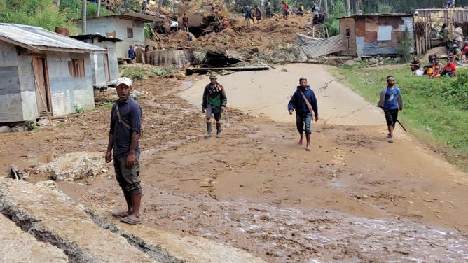 Papua New Guinea landslide
