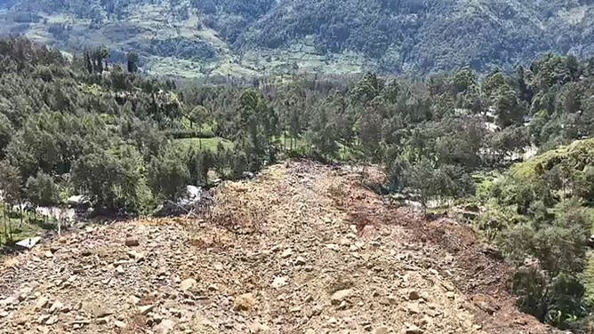 Papua New Guinea landslide