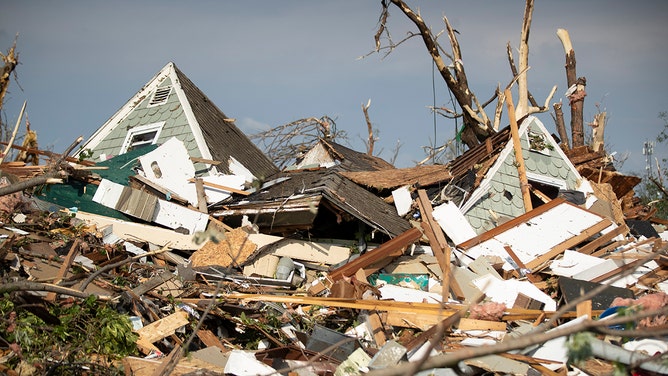 Damage and several deaths were reported in Greenfield, Iowa, on Tuesday after a large and violent tornado struck the town located about 60 miles southwest of Des Moines.