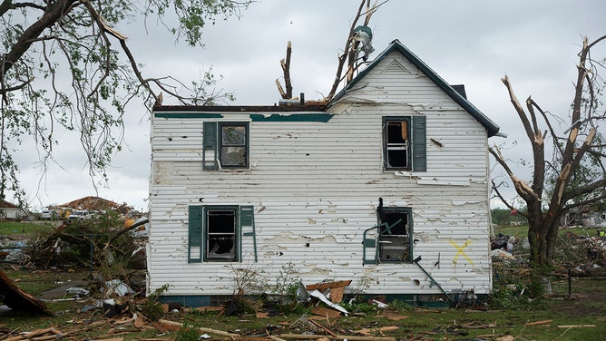 Damage and several deaths were reported in Greenfield, Iowa, on Tuesday after a large and violent tornado struck the town located about 60 miles southwest of Des Moines.