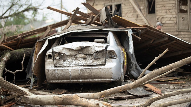 Damage and several deaths were reported in Greenfield, Iowa, on Tuesday after a large and violent tornado struck the town located about 60 miles southwest of Des Moines.