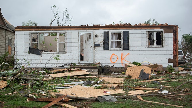 Damage and several deaths were reported in Greenfield, Iowa, on Tuesday after a large and violent tornado struck the town located about 60 miles southwest of Des Moines.