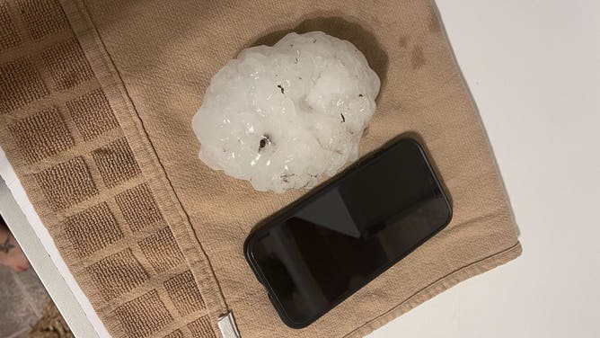 Johnson City, Texas hail on 5/9/2024