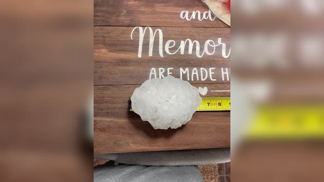 Johnson City, Texas hail