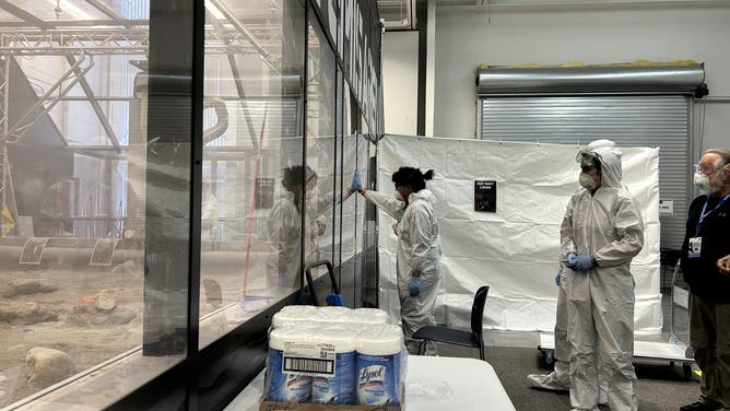 Scenes from the NASA's Lunabotics Competition at The Astronauts Memorial Foundation’s Center for Space Education at the Kennedy Space Center Visitor Complex on May 16, 2024. (Image: Emilee Speck/FOX Weather)