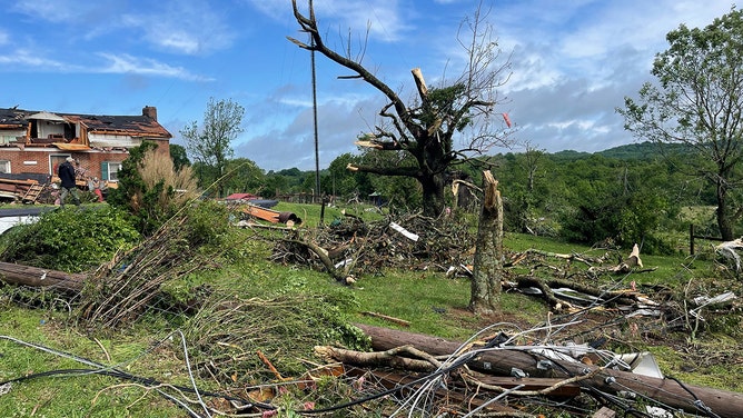 A woman is dead, and dozens more are injured after a large tornado ripped through Maury County on the south side of the Nashville metro area.