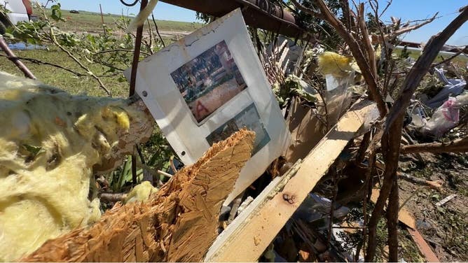 Damage at Bartlesville, OK home