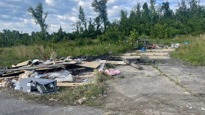 Homes in Barnsley, Kentucky destroyed during the Memorial Day weekend tornado. Just two years ago the homes were hit by another tornado.