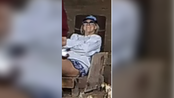 This image shows one of the people who the National Park Service said stole from a historic cowboy camp at Utah's Canyonlands National Park in March.
