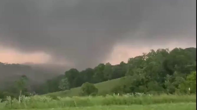 A tornado struck communities south of Nashville along Interstate 65 on Wednesday evening. Several injuries and damage was reported.