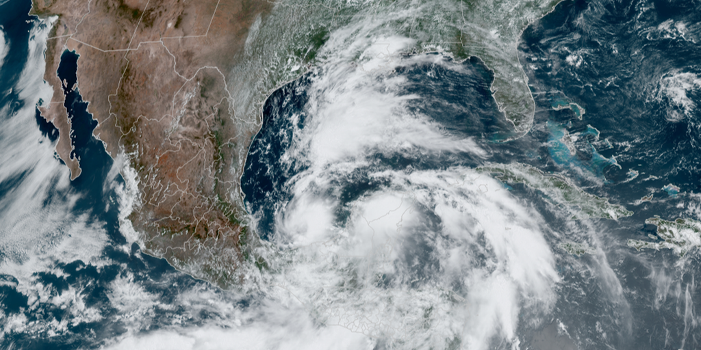 Invest 91L could develop into Tropical Storm Alberto in Gulf of Mexico