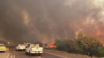 Arizona's Rose Fire destroys structures, temporarily closing route to Phoenix