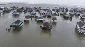 Drone video: Tropical Storm Alberto leaves Texas beach towns underwater