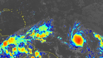 Beryl rapidly strengthens into first hurricane of 2024 Atlantic tropical cyclone season