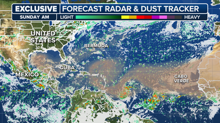 Massive dust plume from Sahara Desert to bring hazy skies to Florida, Texas