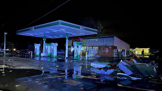 Severe storms early Thursday morning significantly damaged the central Ohio town of Frazeysburg when a tornado swept through the area.