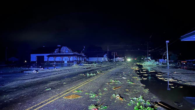 Severe storms early Thursday morning significantly damaged the central Ohio town of Frazeysburg when a tornado swept through the area.