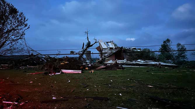 Severe storms early Thursday morning significantly damaged the central Ohio town of Frazeysburg when a tornado swept through the area.