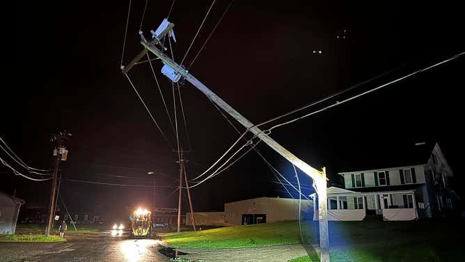 Severe storms early Thursday morning significantly damaged the central Ohio town of Frazeysburg when a tornado swept through the area.