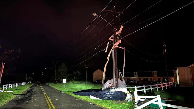 Severe storms early Thursday morning significantly damaged the central Ohio town of Frazeysburg when a tornado swept through the area.