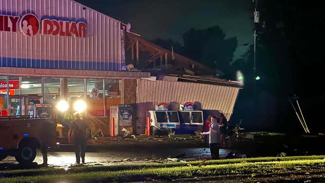 Severe storms early Thursday morning significantly damaged the central Ohio town of Frazeysburg when a tornado swept through the area.