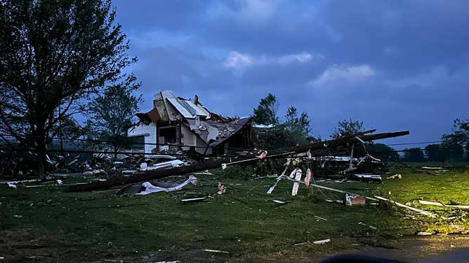 Severe storms early Thursday morning significantly damaged the central Ohio town of Frazeysburg when a tornado swept through the area.