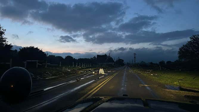Severe storms early Thursday morning significantly damaged the central Ohio town of Frazeysburg when a tornado swept through the area.