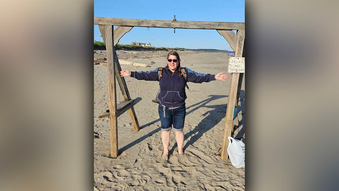 Jamie Acord found herself engulfed in waist-deep quicksand on June 1 while visiting popular Popham Beach State Park in Pippsburg, Maine.