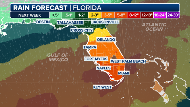 Florida Rain Forecast